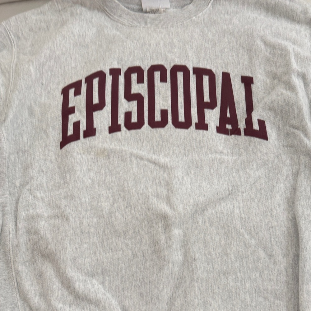 Champion Light Gray Reverse Weave Pullover - image 1